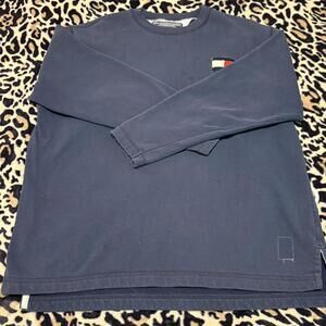 VINTAGE Navy Tommy Hilfiger Sweatshirt